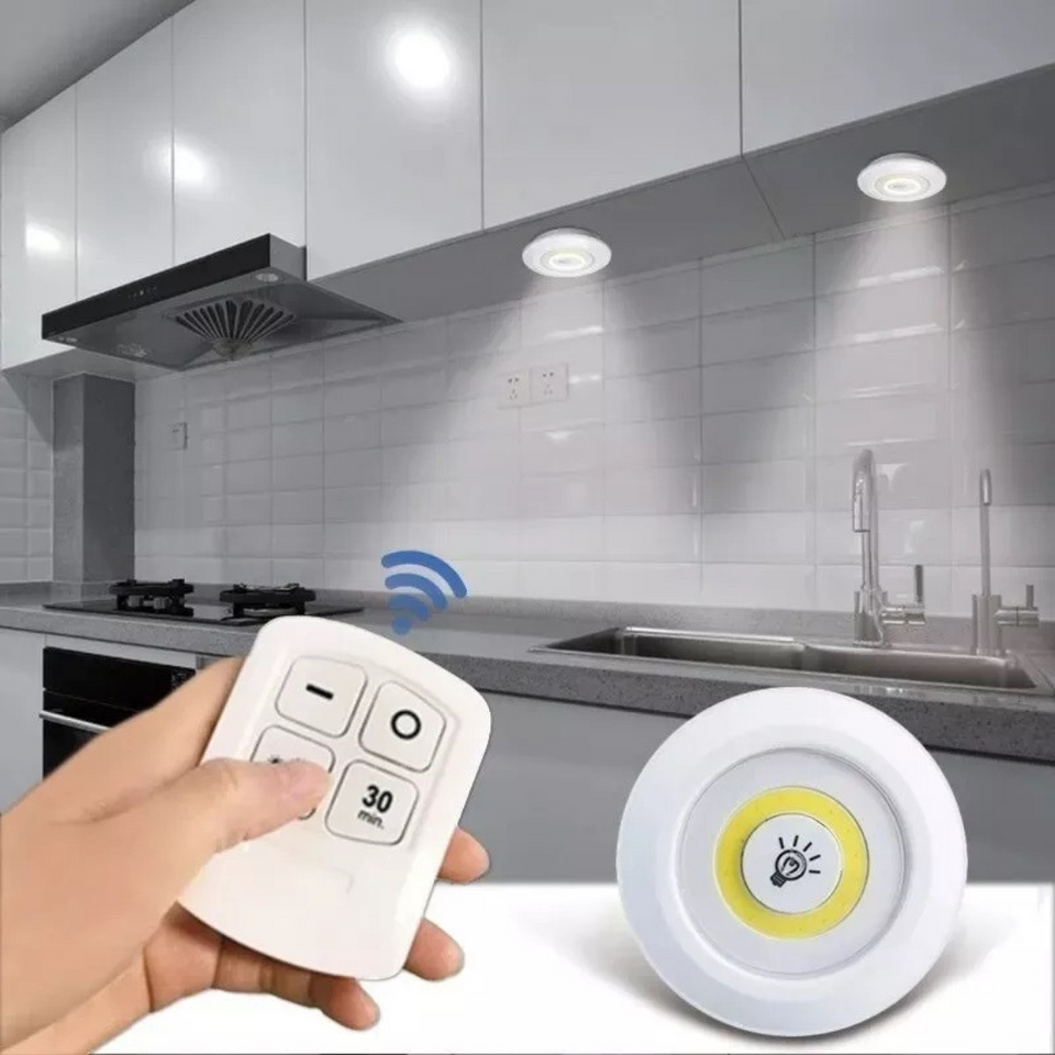 SET DE 3 LAMPARAS LED PORTATILES INHALAMBRICAS