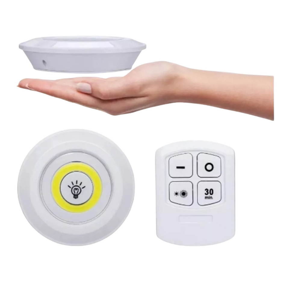 SET DE 3 LAMPARAS LED PORTATILES INHALAMBRICAS