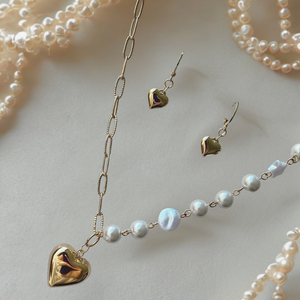 Collar Cadena - Perla